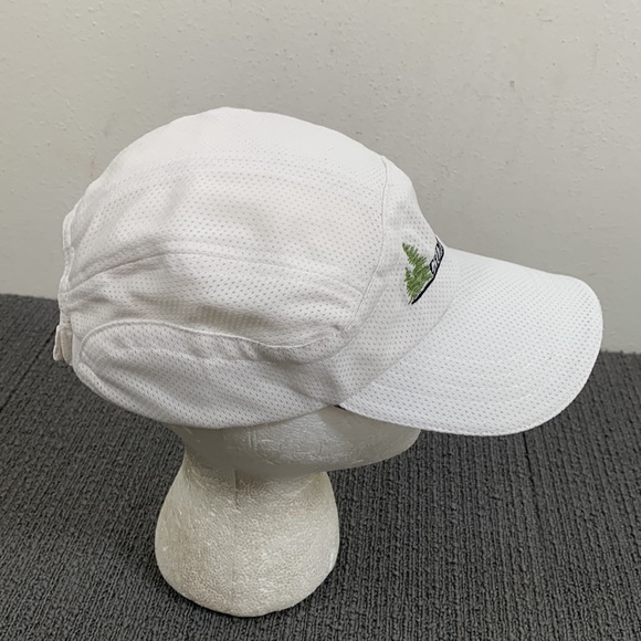 Chimney Rock Athletic Hat Unisex OSFA White Jersey Mesh Strapback 6 Panel Cap HG - Picture 8 of 13